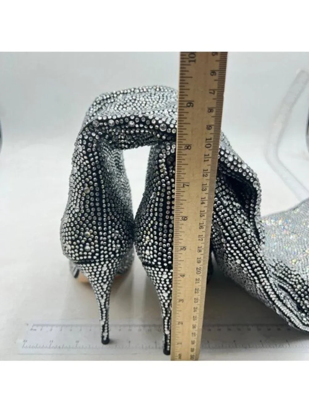 Womens Knee High Boots Sexy Pointed Toe Stiletto Heel Boot Zipper Dress Shoes